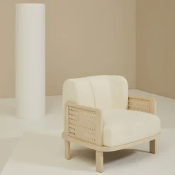 Poltrona Raquette 180 Beige di Cristina Celestino*Billiani 1911 Online