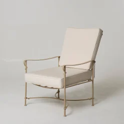 Poltrona reclinabile per esterni Lotus in ferro*DMG Fiesole Hot