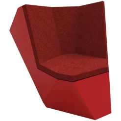 Poltrona Rolling Stone rossa del XXI secolo*[1+2=8] New