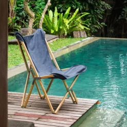 Poltrona Tripolina in Blue Jeans*Telami Outlet