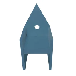 Poltrona Vescovina Azzurro di Lanfranco Benvenuti*Meccani Design Discount