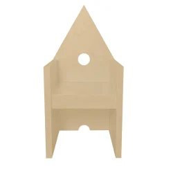 Poltrona Vescovina Beige di Lanfranco Benvenuti*Meccani Design Online