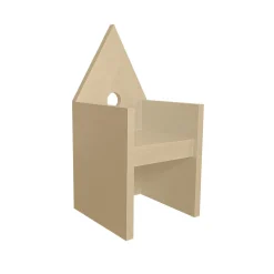 Poltrona Vescovina Beige di Lanfranco Benvenuti*Meccani Design Online