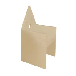 Poltrona Vescovina Beige di Lanfranco Benvenuti*Meccani Design Online