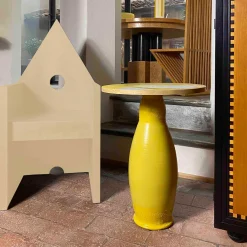 Poltrona Vescovina Beige di Lanfranco Benvenuti*Meccani Design Online