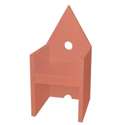 Poltrona Vescovina Orange di Lanfranco Benvenuti*Meccani Design Best