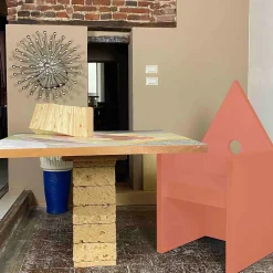 Poltrona Vescovina Orange di Lanfranco Benvenuti*Meccani Design Best