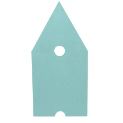 Poltrona Vescovina verde chiaro di Lanfranco Benvenuti*Meccani Design New