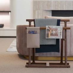 Portacoperte Chelsea in noce*Pinetti Best