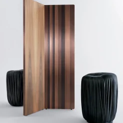 Pouf alto Drapè di Bartoli Design*Laura Meroni Hot