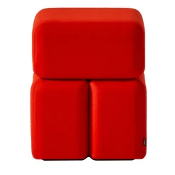 Pouf angolare Red Soft di Linde Freya Tangelder*Cassina Outlet