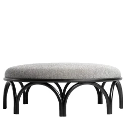 Pouf Arcadia nero*Gebrüder Thonet Vienna GmbH (GTV) – Wiener GTV Design Sale