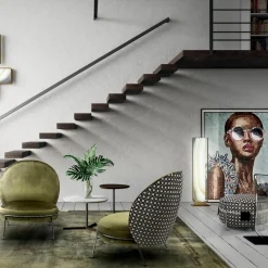 Pouf basso Amaretto*Sicis