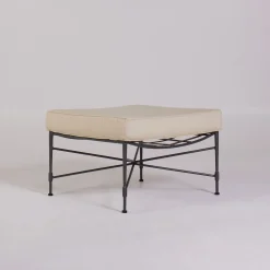 Pouf basso imbottito Crossweave*DMG Fiesole New