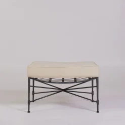 Pouf basso imbottito Crossweave*DMG Fiesole New