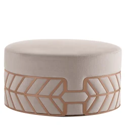 Pouf Belte Beige di Elena Salmistraro*My Home New