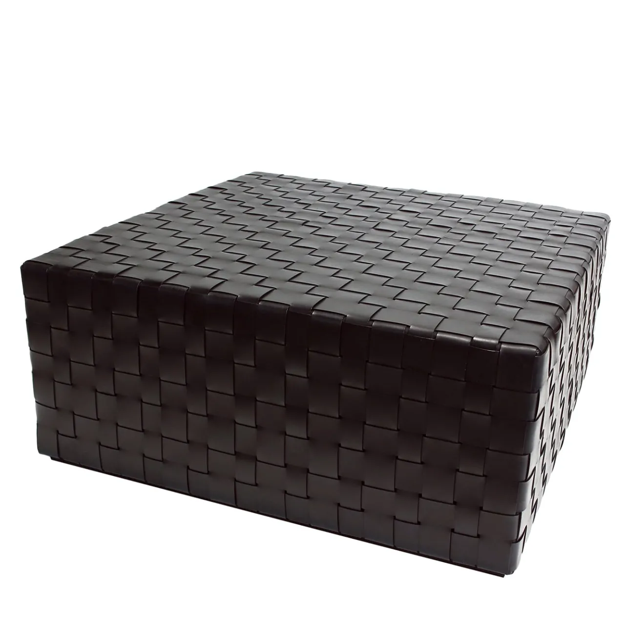 Pouf Castagno Grande In Pelle Di Gualtiero Ballarini*Oscar Maschera Best