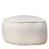 Pouf da esterno Soft Cay in tessuto beige*Villevenete