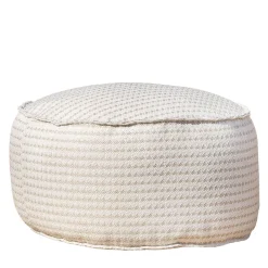 Pouf da esterno Soft Cay in tessuto beige*Villevenete