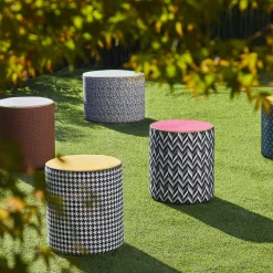 Pouf da esterno Verde Calybabu*Contardi Lighting