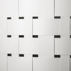 Pouf doppio in metallo bianco Currus*Splot Design Hot