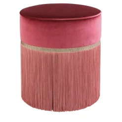 Pouf geometrico rosa Decò Couture*Lorenza Bozzoli Couture New
