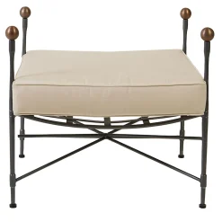 Pouf imbottito alto a trama incrociata*DMG Fiesole