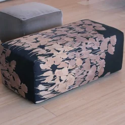 Pouf in seta Golden Tulip*Biosofa