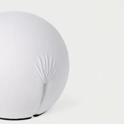 Pouf in tessuto tecnico bianco Tatino di Denis Santachiara*Baleri Italia Best