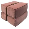 Pouf in velluto rosa antico Docker*DLA Design Lab Best