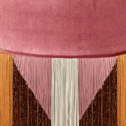 Pouf in velluto rosa Treasure di Lorenza Bozzoli*Lorenza Bozzoli Couture