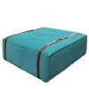 Pouf in velluto turchese Maxi Docker*DLA Design Lab Outlet