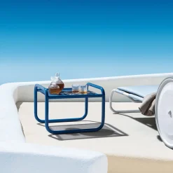 Pouf Locus Solus Blue di Gae Aulenti*Exteta Discount