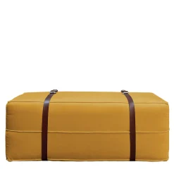 Pouf lungo Docker in velluto giallo oro*DLA Design Lab Sale