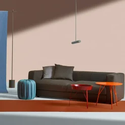 Pouf Marrakech Tall Azure di Enrico Cesana*My Home New