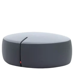 Pouf medio grigio TOMMY di Basaglia + Rota Nodari*Viganò & C. Outlet
