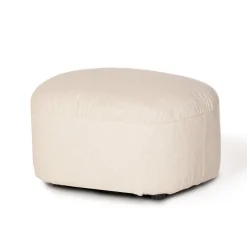 Pouf Muffin bianco panna*Mantellassi 1926 Clearance