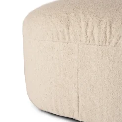 Pouf Muffin bianco panna*Mantellassi 1926 Clearance