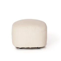 Pouf Muffin bianco panna*Mantellassi 1926 Clearance