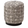 Pouf Olivia bianco e nero*Arcahorn Outlet