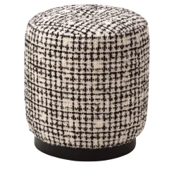 Pouf Olivia bianco e nero*Arcahorn Outlet