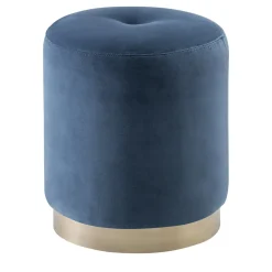 Pouf Olivia in velluto di Filippo Dini*Arcahorn Clearance