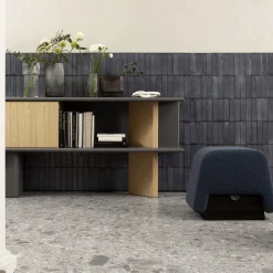 Pouf Onigiri Blu Denim*Morica Design Outlet