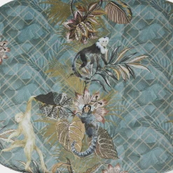 Pouf Ovale Jungle #2*Instabilelab Clearance