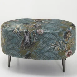 Pouf Ovale Jungle #2*Instabilelab Clearance