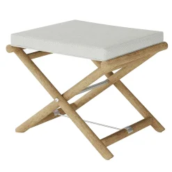 Pouf pieghevole Maxim di Carlo Colombo*Braid Outdoor Clearance