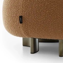 Pouf Punto e Virgola color caramello*Morica Design Hot