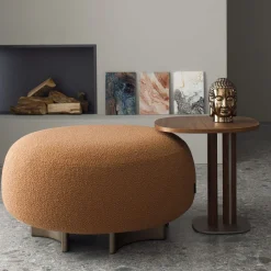 Pouf Punto e Virgola color caramello*Morica Design Hot