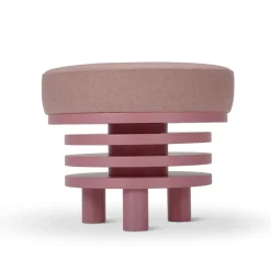 Pouf Roche rosa di Daria Zinovatnaya*Adrenalina Discount