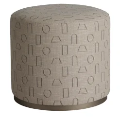 Pouf rotondo Ciro Biennale di Ciarmoli Queda Studio*UNO Contract Hot